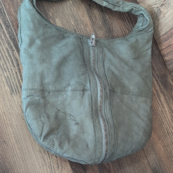 Alexander Wang Olive Green Lambskin Leather Crossbody Shoulder Donna Bag Purse - Picture 2 of 10